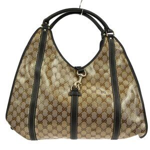 Gucci Beige PVC GG Tote Handbag